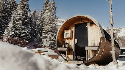 Esterno inverno Hotel Boe Arabba