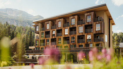Esterno inverno Hotel Boe Arabba
