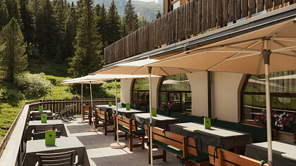 Esterno inverno Hotel Boe Arabba