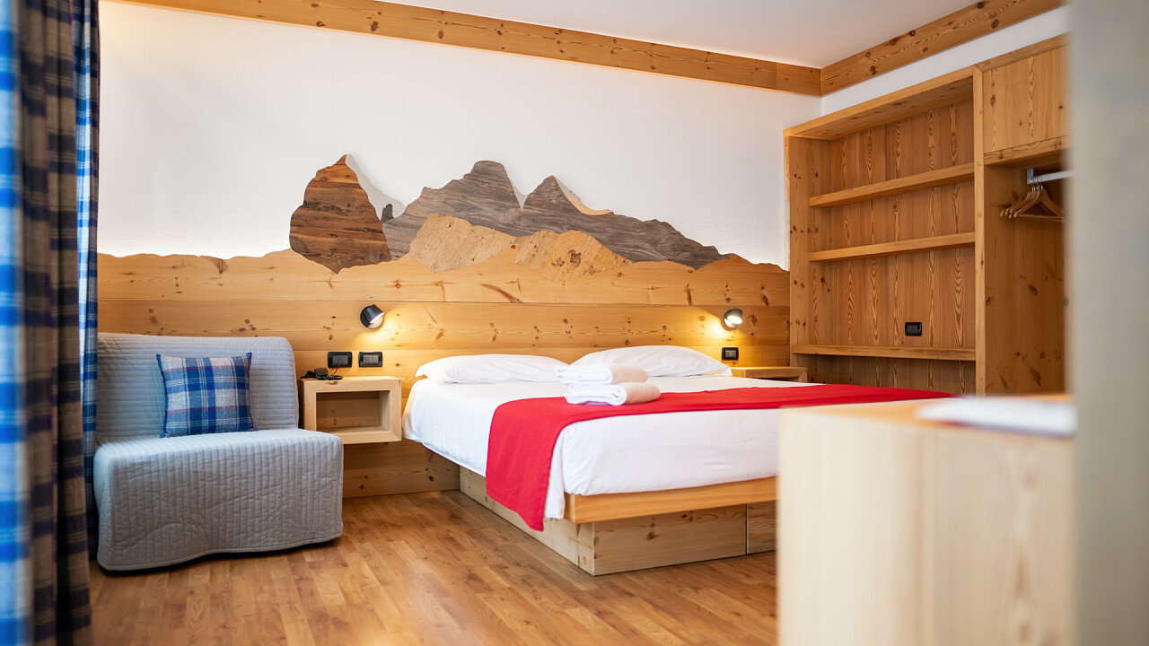 Doppelzimmer - Hotel Des Alpes
