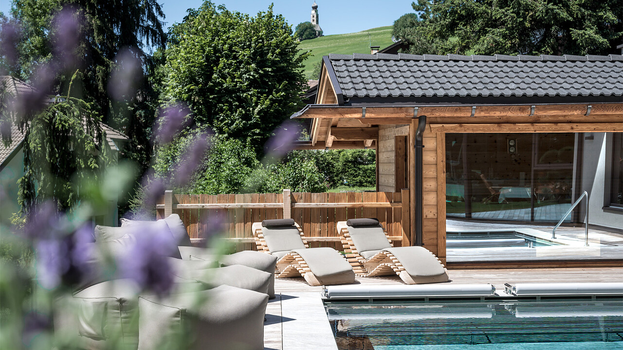 Piscina esterna estate - Hotel Waldrast