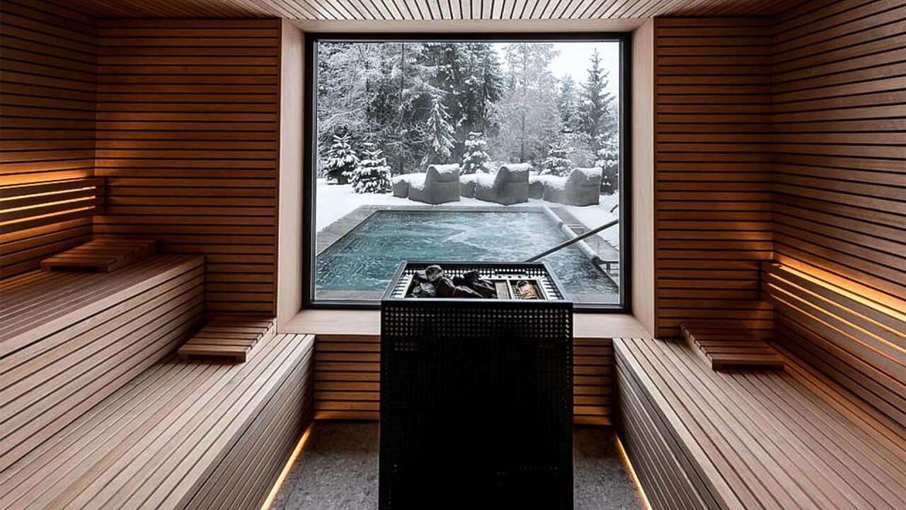 Sauna inverno - Hotel Waldrast