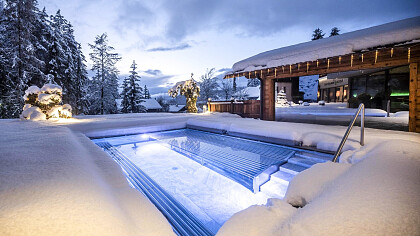 Struttura esterna inverno - Hotel Waldrast
