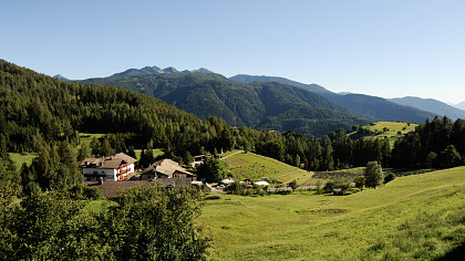 Anterivo winter landscape - Hotel Langeshof