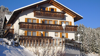 Anterivo winter landscape - Hotel Langeshof