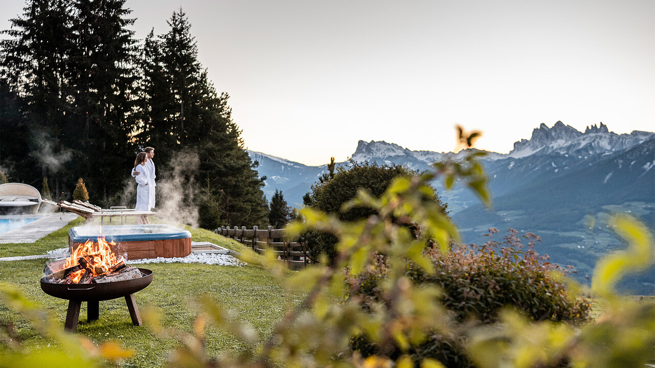 Idromassaggio esterno estate - Granpanorama Wellnesshotel Sambergerhof