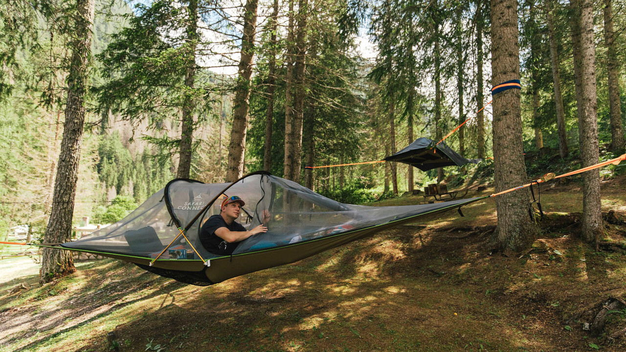 Tents in the trees - Camping Marmolada