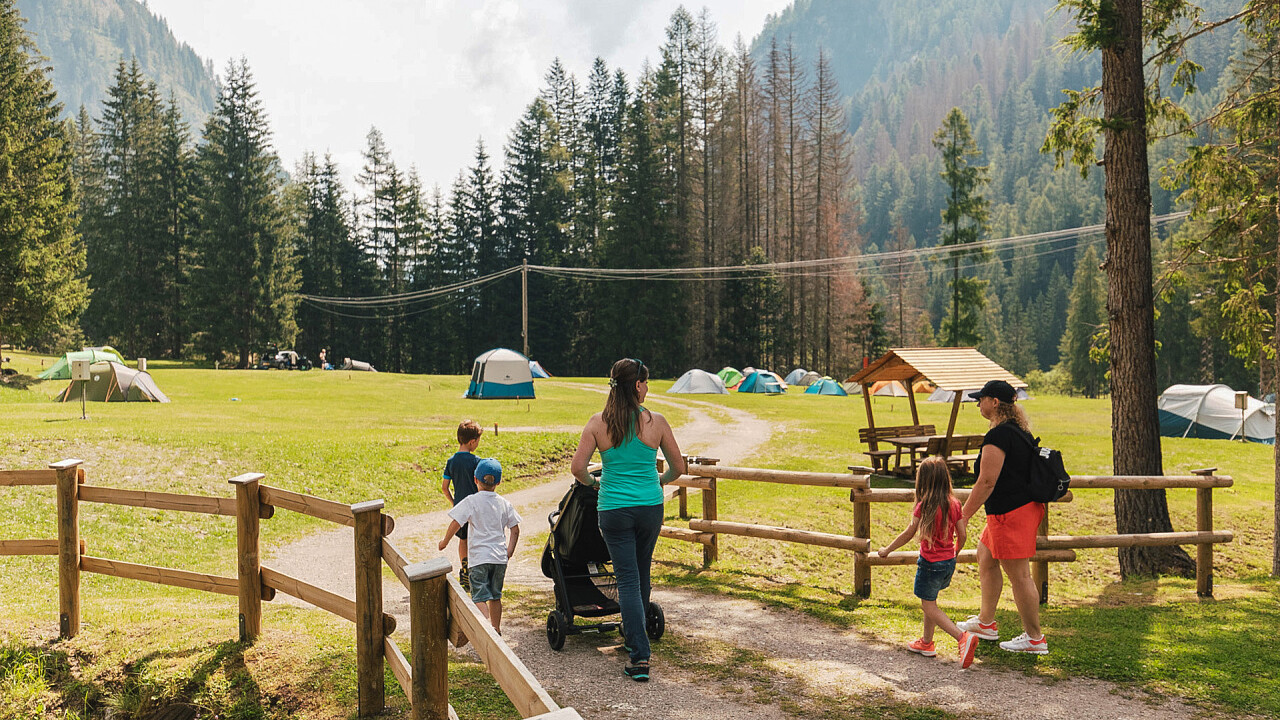 Tent pitches - Camping Marmolada