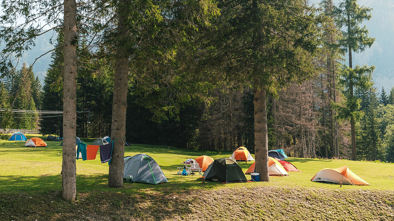 Tent pitches - Camping Marmolada
