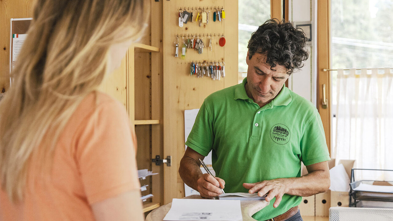 Reception - Camping Marmolada