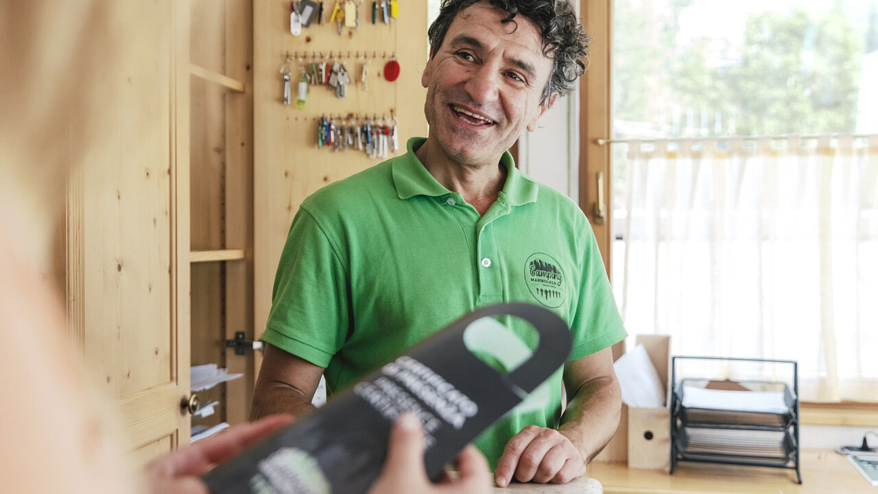 Reception - Camping Marmolada