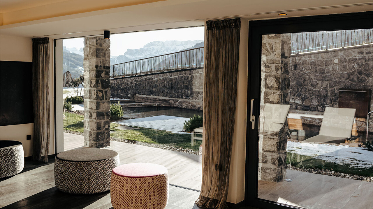 Zona relax interno - Hotel Pinei Nature & Spirit