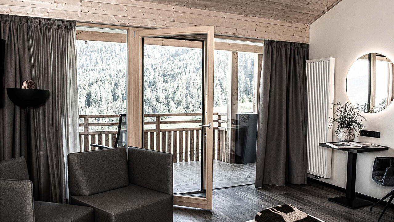 Camera matrimoniale - Hotel Pinei Nature & Spirit