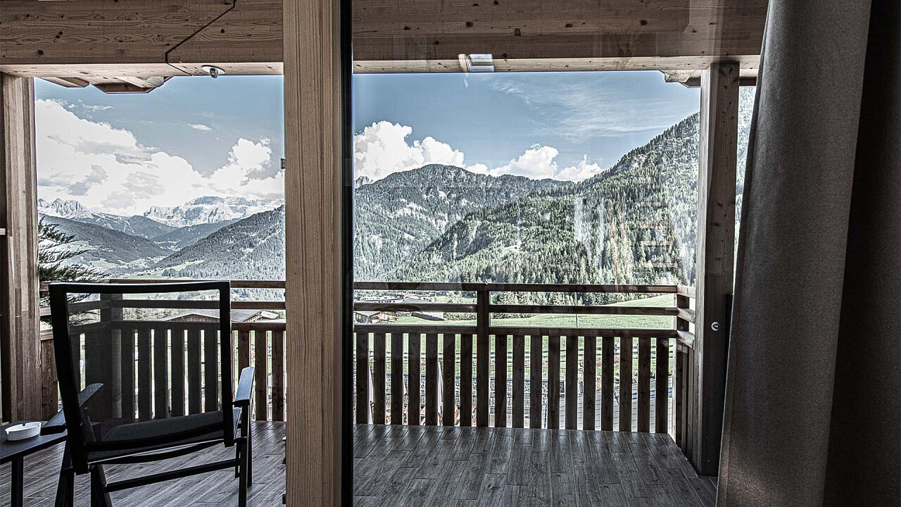 Terrazza camera matrimoniale - Hotel Pinei Nature & Spirit