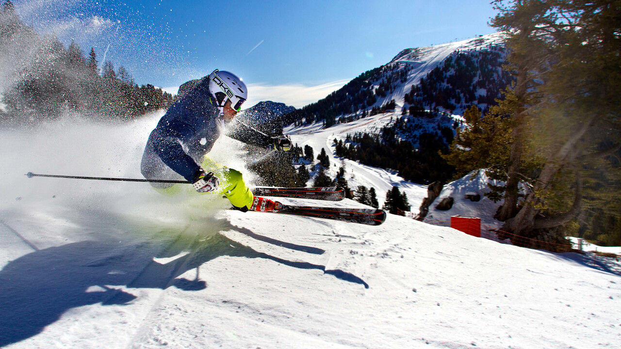 Skifahren auf der Piste - Good Life Hotel Zirm