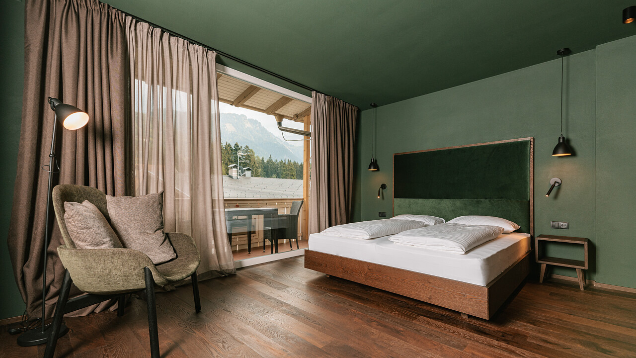 Camera da letto - Camera doppia green  - Parc Hotel Florian