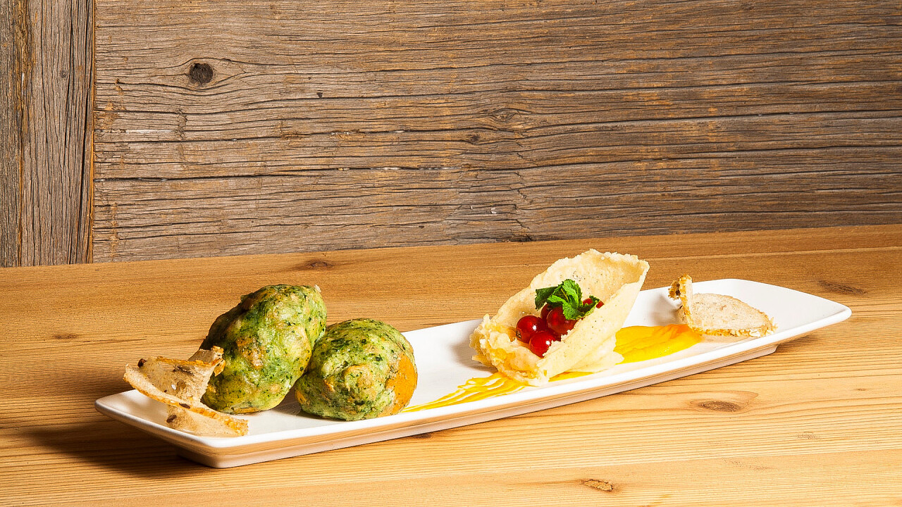 Gourmet-Gericht - Hotel Col Alto