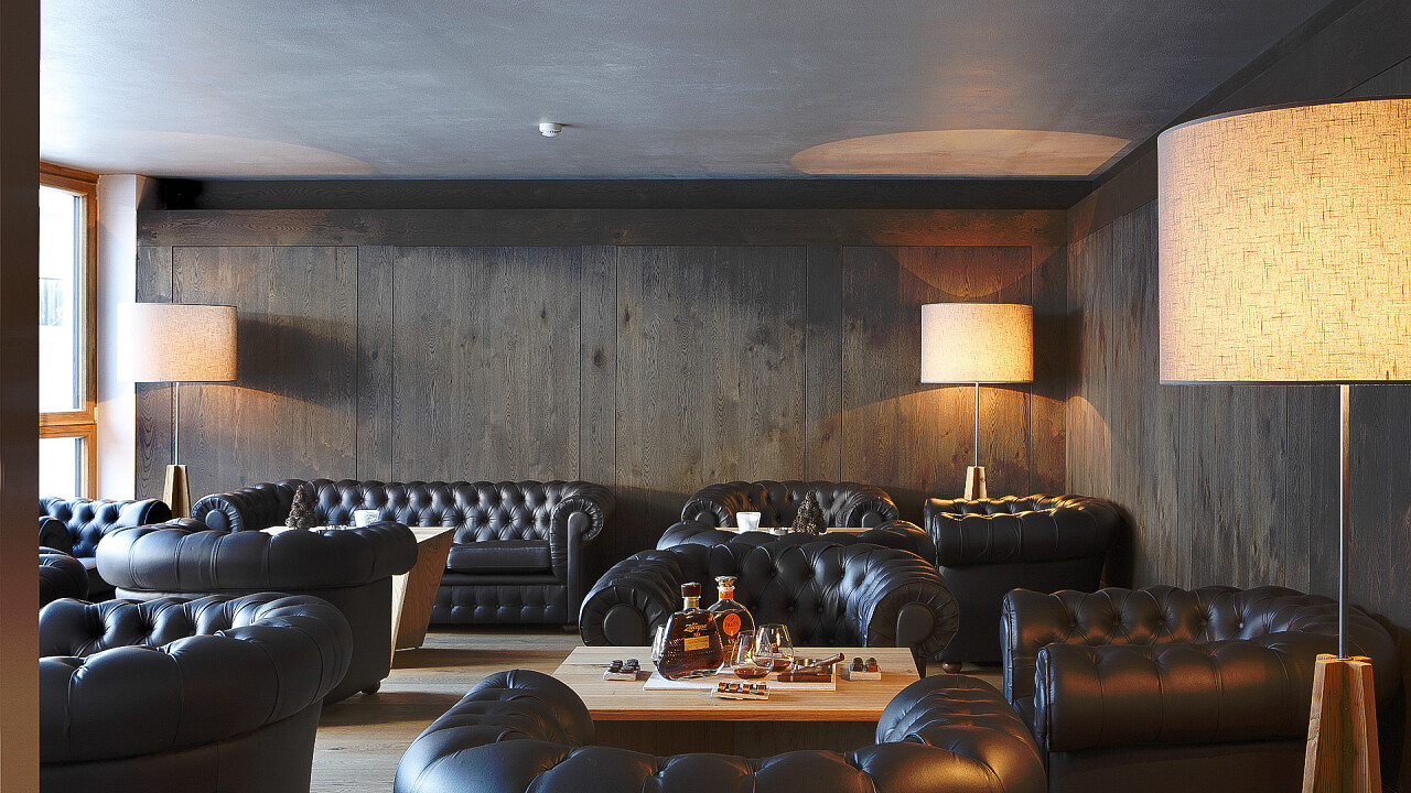 Sessel im Entspannungsbereich - Hotel Col Alto