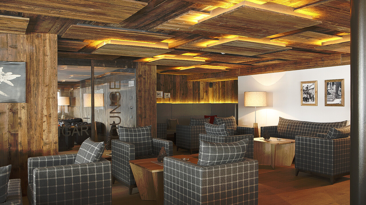 Sessel im Entspannungsbereich - Hotel Col Alto