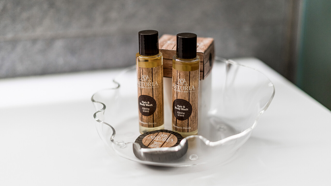 Prodotti da bagno Hotel Astoria Canazei