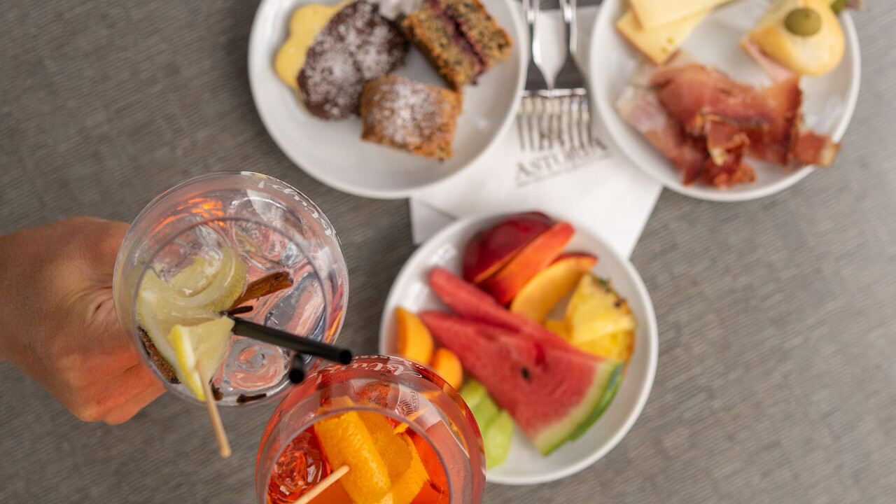 Frutta spritz Hotel Astoria Canazei
