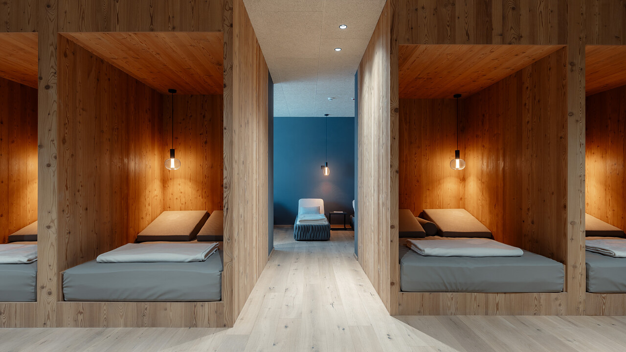 sala relax Hotel Tofana Cortina