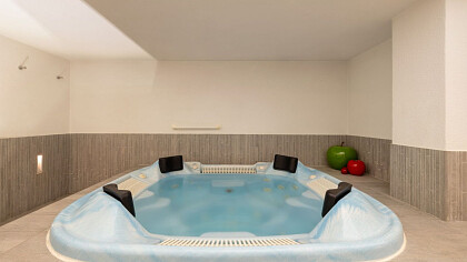 Esterno inverno Hotel Ladinia