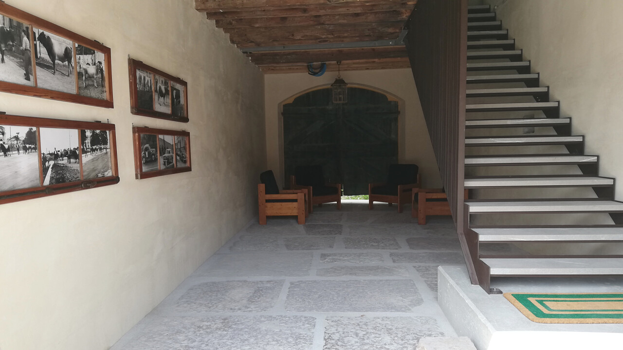 Interno corte Villa di Modolo