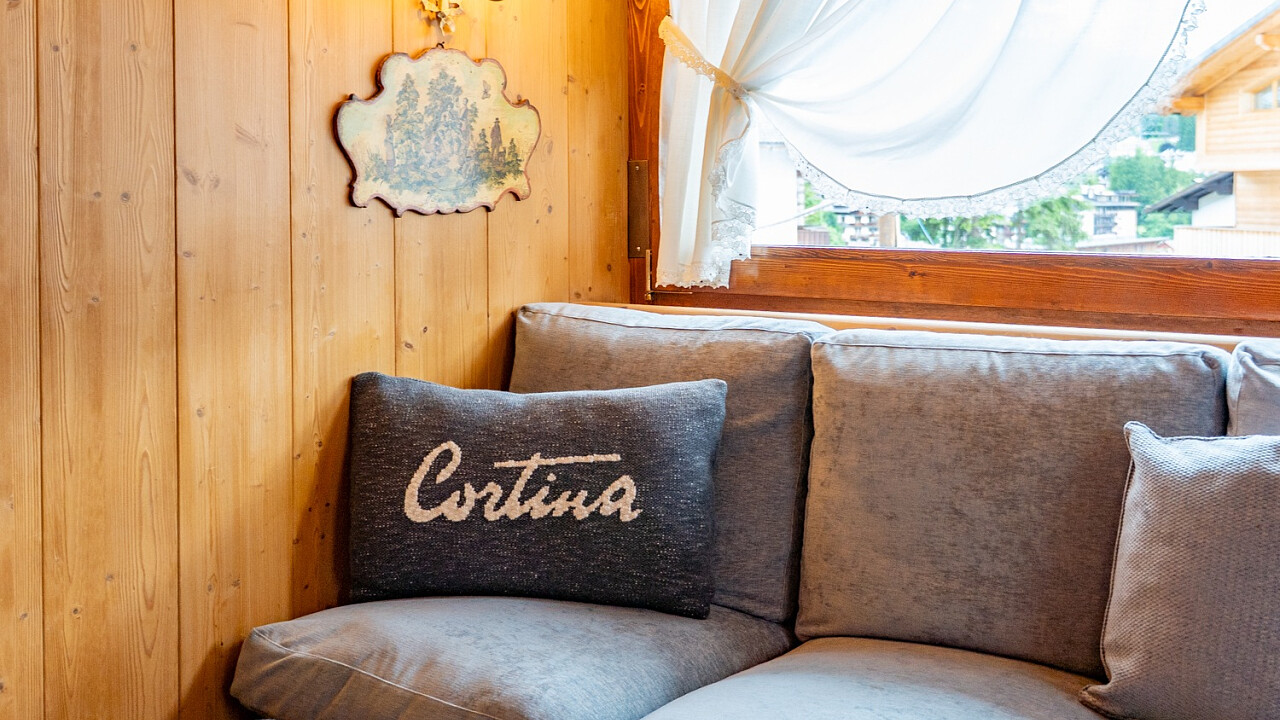 particolare cuscini divano