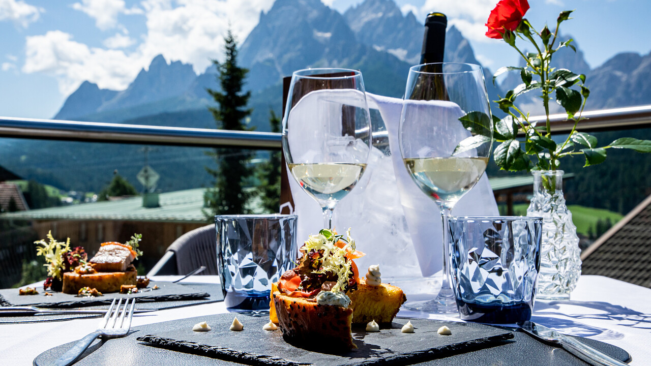 piatto gourmet Hotel Gruber sesto