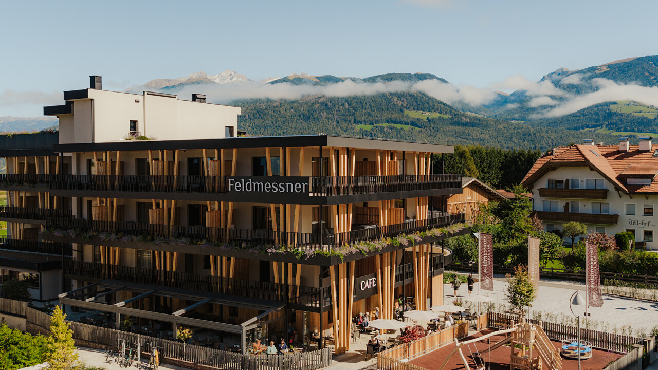 esterno estate Hotel B&B Feldmessner Riscone