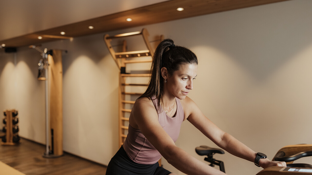 ragazza palestra Hotel B&B Feldmessner Riscone