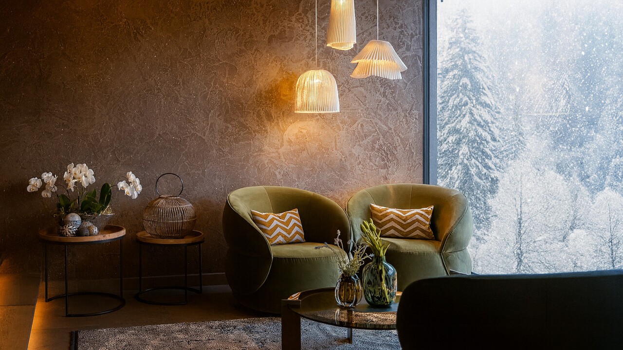 poltrone lounge vista inverno Hotel | Chalet Das Alpenschlössel