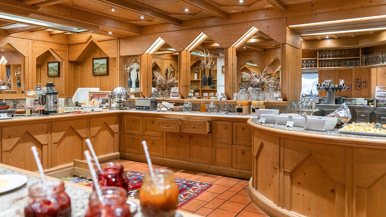 Sala colazioni - Hotel & Benessere Windschar