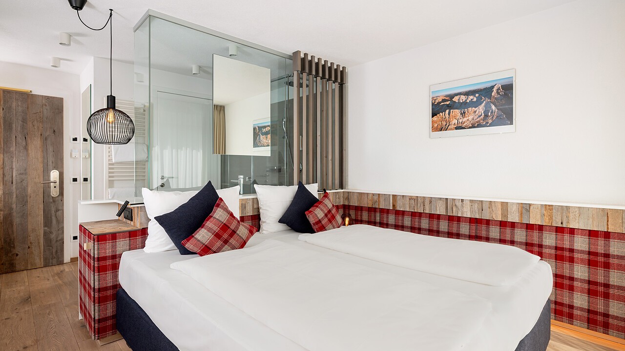 Camera matrimoniale - Hotel Ladinia