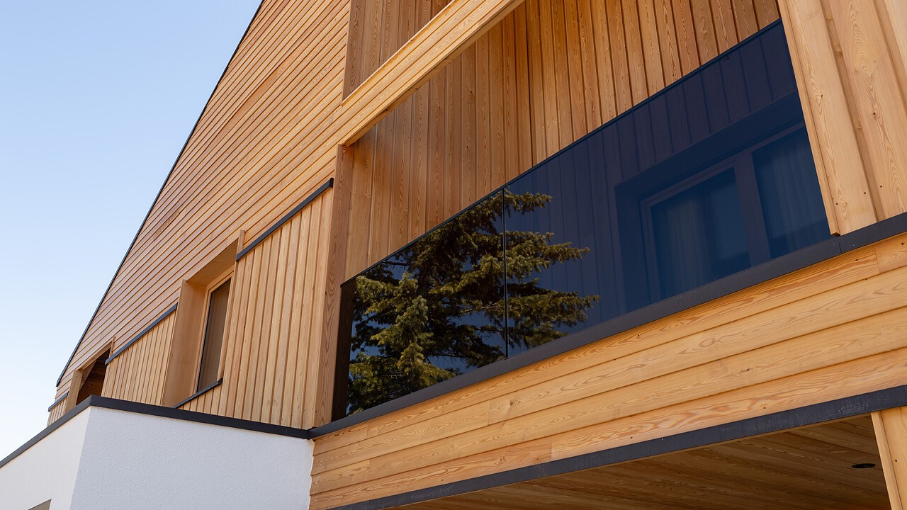 Dettaglio struttura esterna - Hotel Ladinia