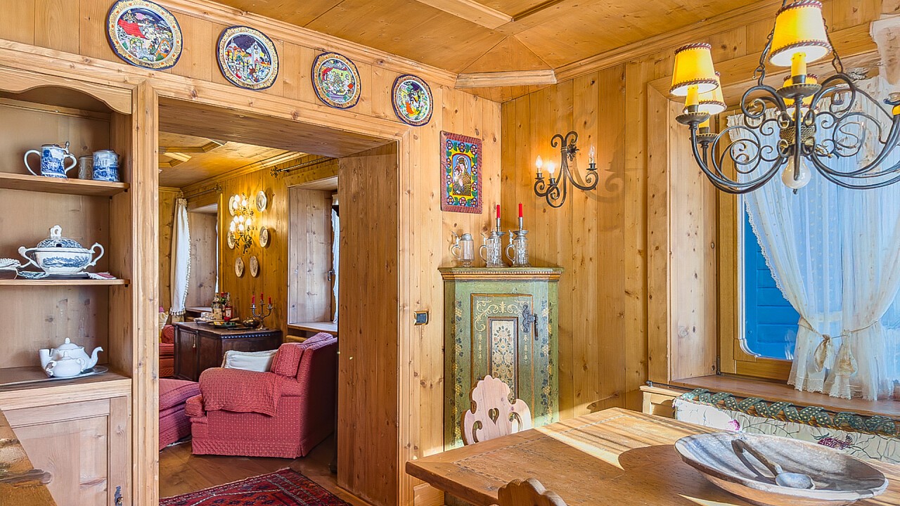 Salotto e sala pranzo - Suite Villa Francesca