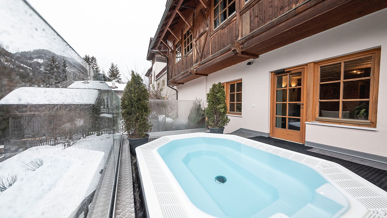 Vasca idromassaggio esterno - Hotel Dolomiti