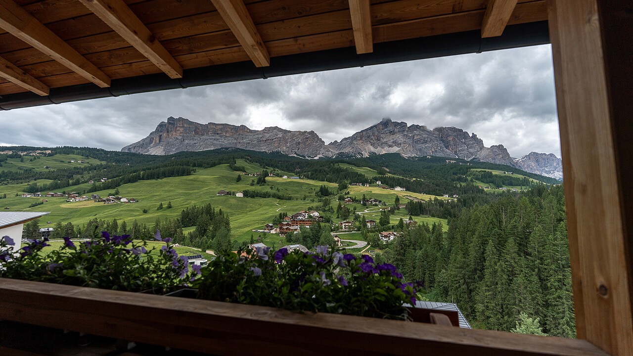 panorama dalla superior panorama Soleil - Alpine Lifestyle Hotel