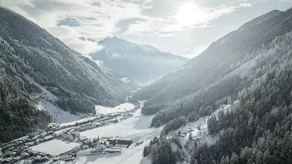 Skifahrer – Fronza Hotel