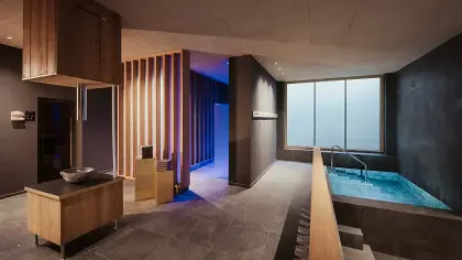 Esterno invernale Hotel Tofana Cortina