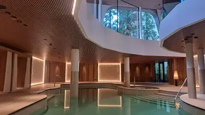 Struttura esterna inverno - Hotel Col Alto