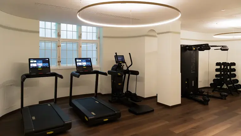 palestra interna del Parkhotel Laurin