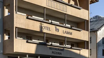 struttura esterna in inverno - Hotel Lamm
