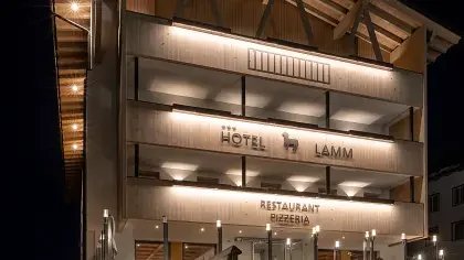struttura esterna in inverno - Hotel Lamm