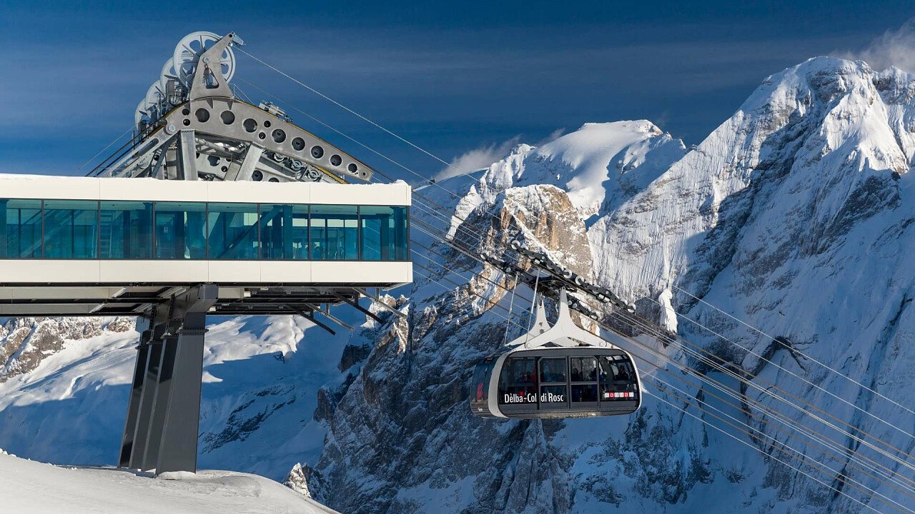 Impianti di risalita a Campitello di Fassa in Val di Fassa - Sciare in Trentino