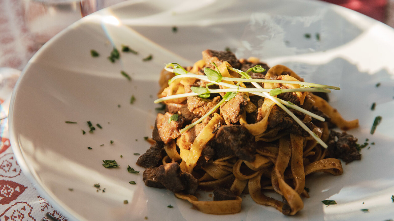 Pasta al ragù Bec de Roces Arabba