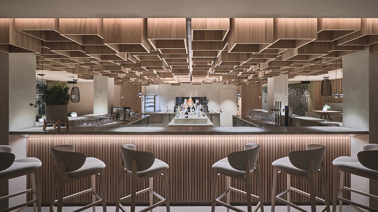 Bar in legno AMA Stay