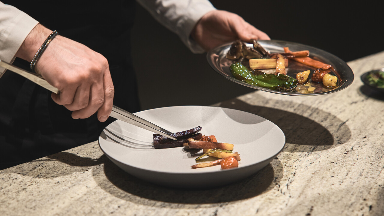 Verdure piatto gourmet AMA Stay