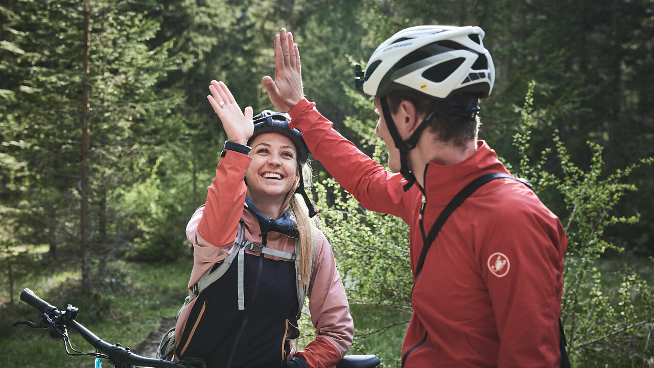 Coppia ciclisti AMA Stay